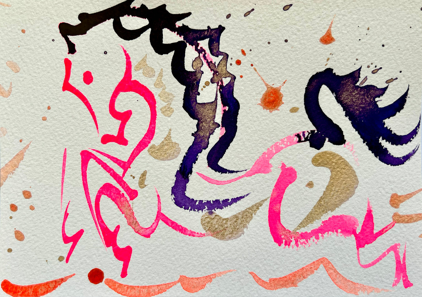 FIRE HORSE, 21 x 14,8 cm (small)