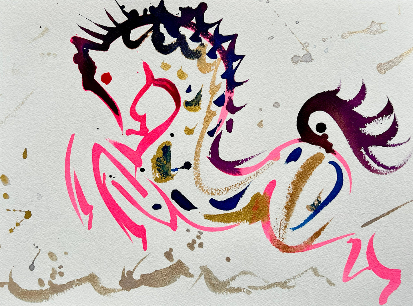 FIRE HORSE, 31 x 23 cm (large)