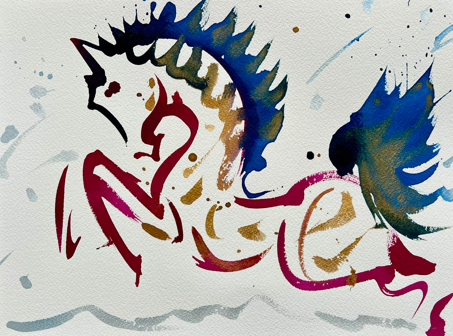 FIRE HORSE, 31 x 23 cm (large)