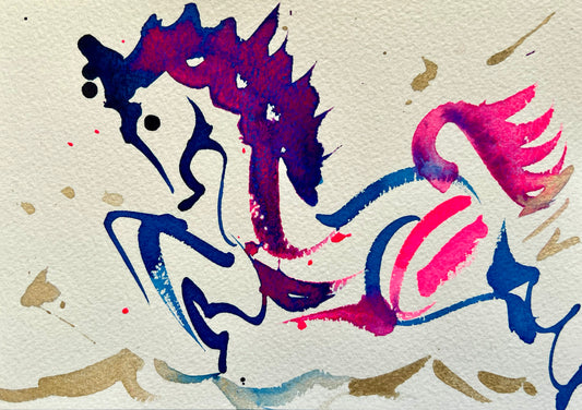 FIRE HORSE, 21 x 14,8 cm (small)