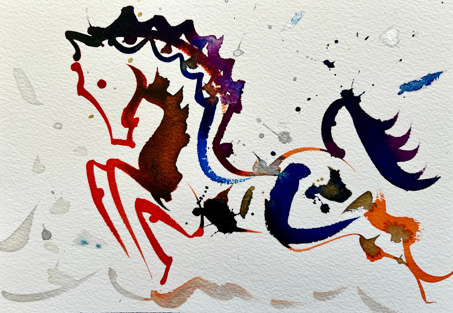 FIRE HORSE, 26 x 18 cm