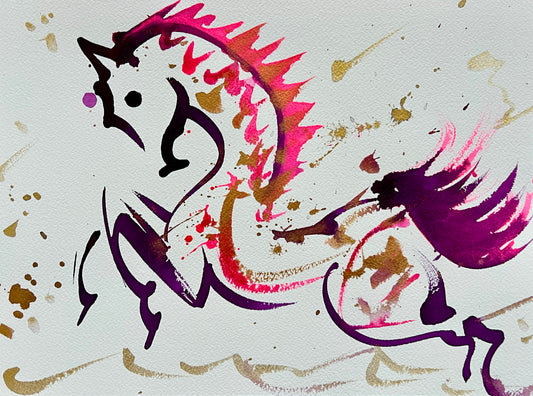 FIRE HORSE, 31 x 23 cm (large)