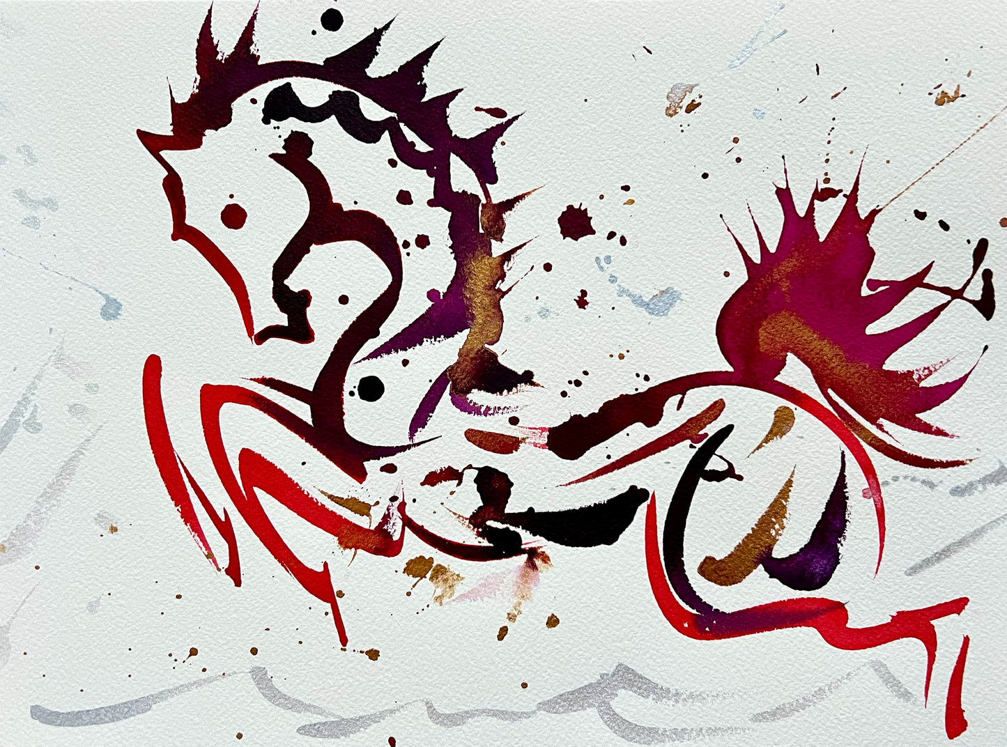 FIRE HORSE, 31 x 23 cm (large)