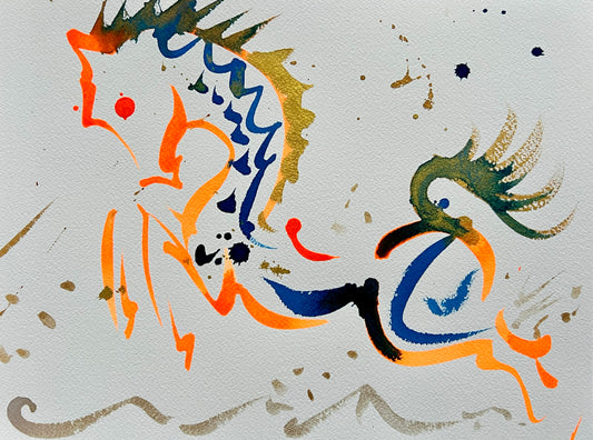 FIRE HORSE, 31 x 23 cm (large)