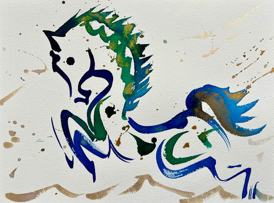 FIRE HORSE, 31 x 23 cm (large)