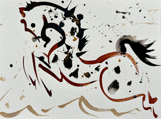 FIRE HORSE, 31 x 23 cm (large)