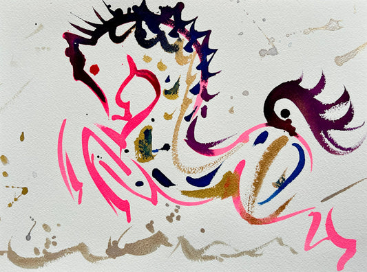 FIRE HORSE, 31 x 23 cm (large)