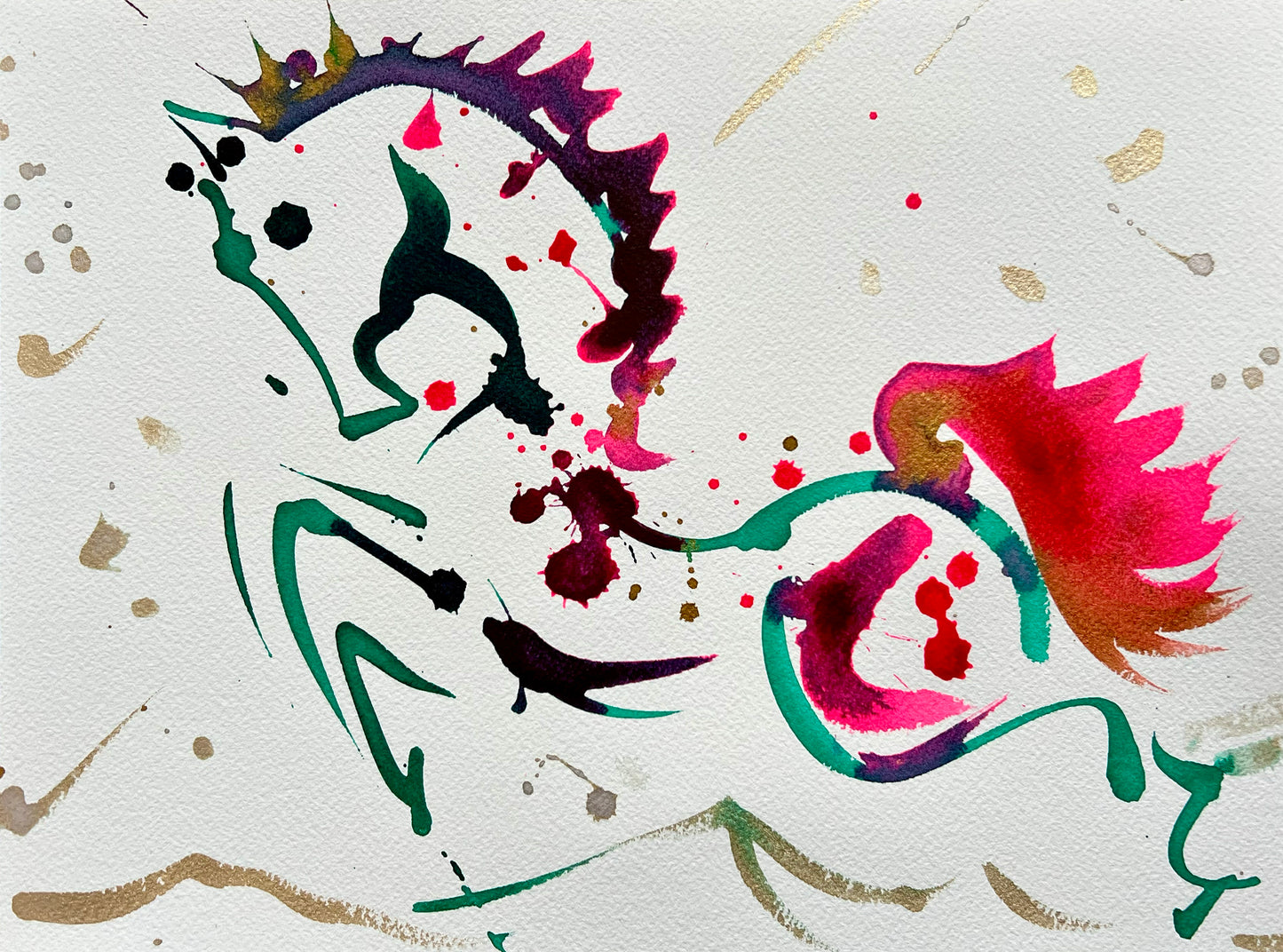 FIRE HORSE, 31 x 23 cm (large)